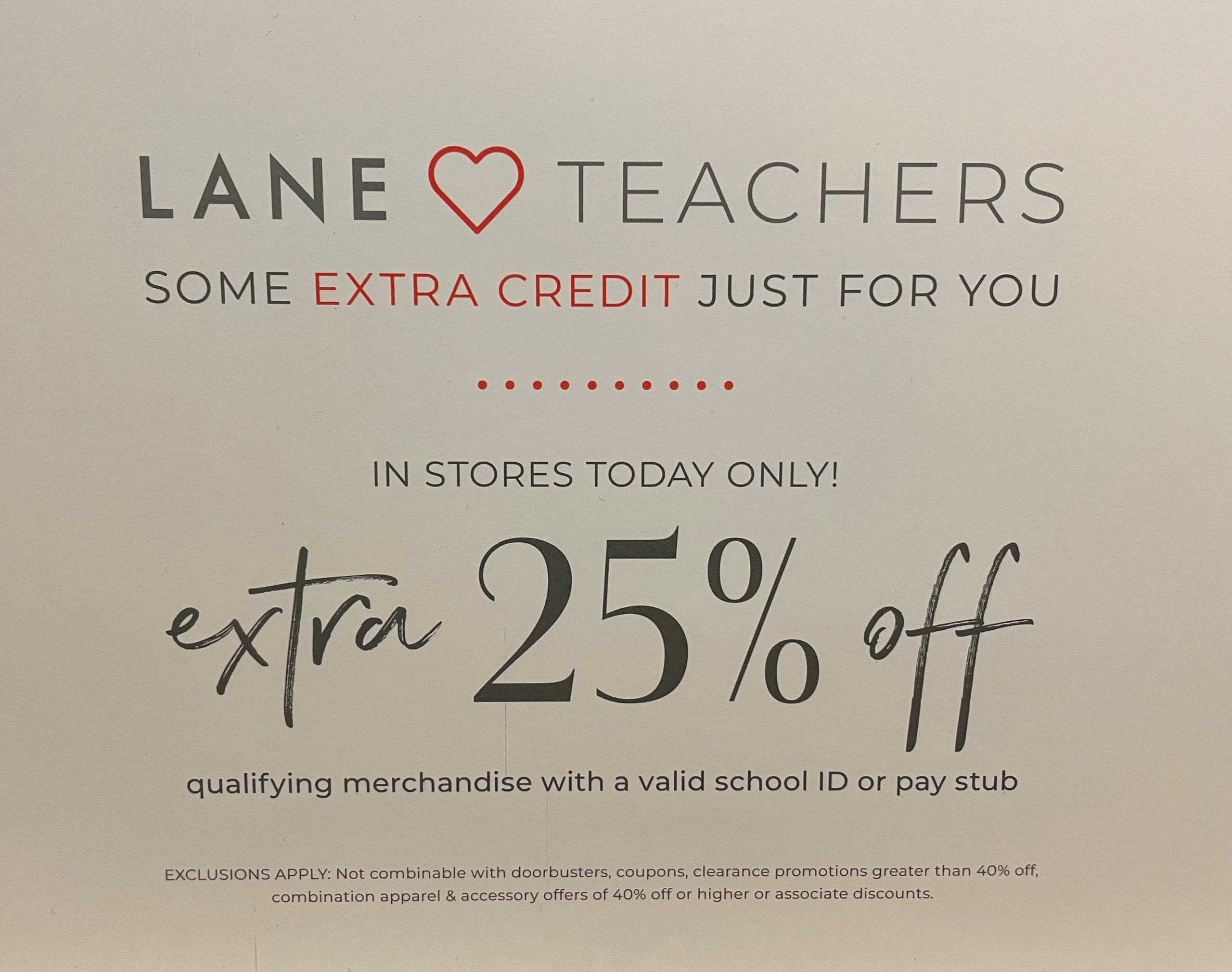 EXTRA CREDIT